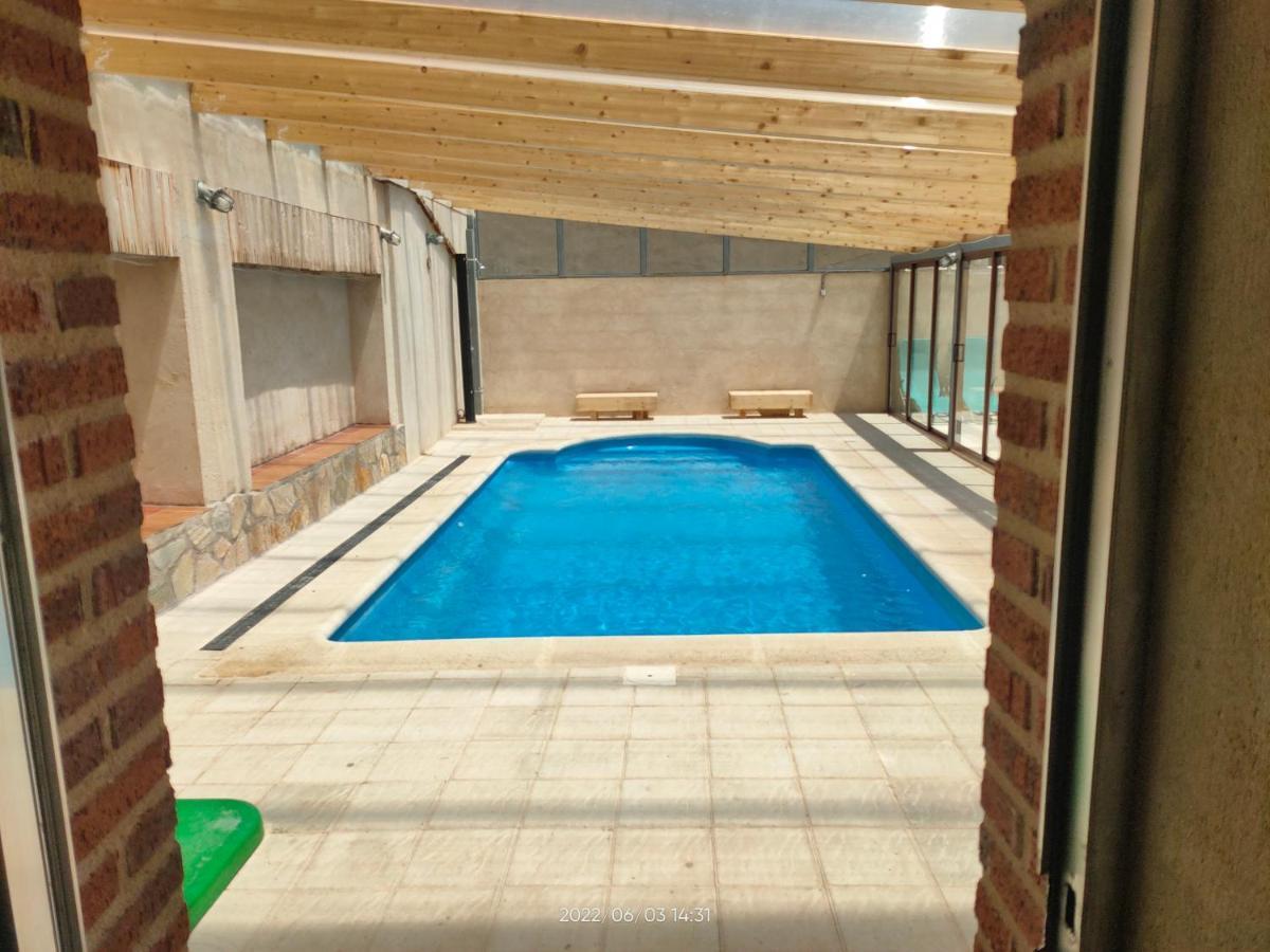 Casa Rural Banos Del Rey Con Piscina Climatizada Vega de Santa María Exteriér fotografie